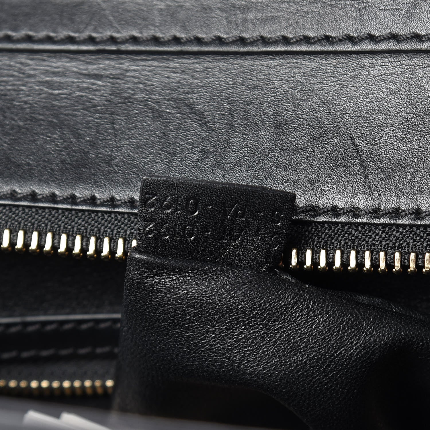 Celine Smooth Calfskin Mini Luggage Black 10 of 20