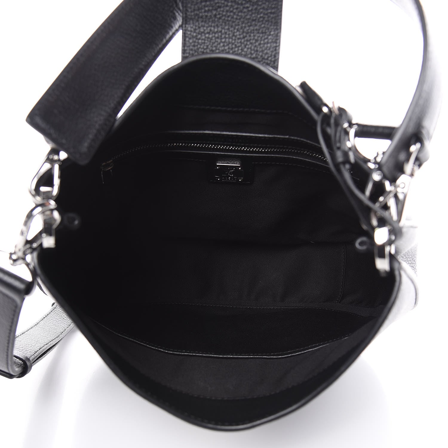 MCM Calfskin Medium Patricia Hobo Black 5 of 9