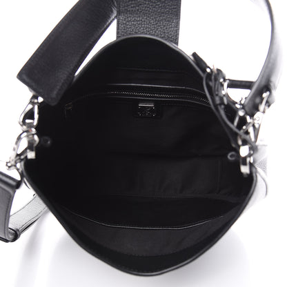 MCM Calfskin Medium Patricia Hobo Black 5 of 9