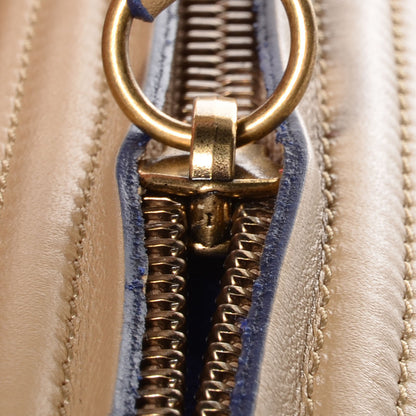 Celine Smooth Calfskin Color Trim Medium Phantom Luggage Dune Cobalt 9 of 9