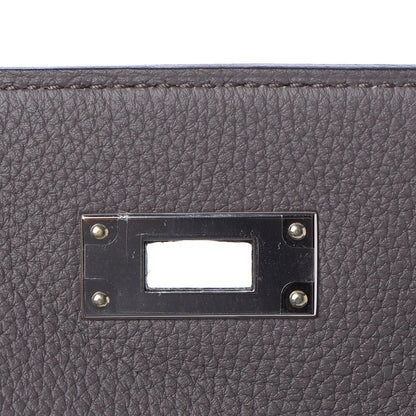 Hermes Togo Kelly Retourne 28 Etain 20 of 35