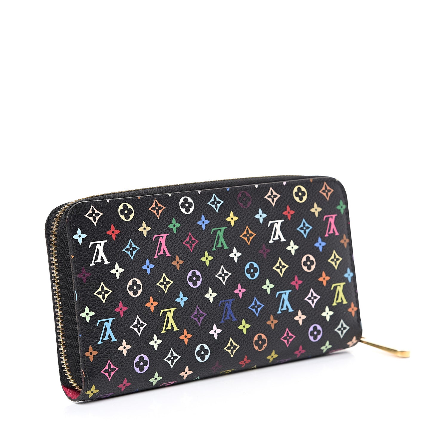 Monogram Multicolor Zippy Wallet Black Grenade