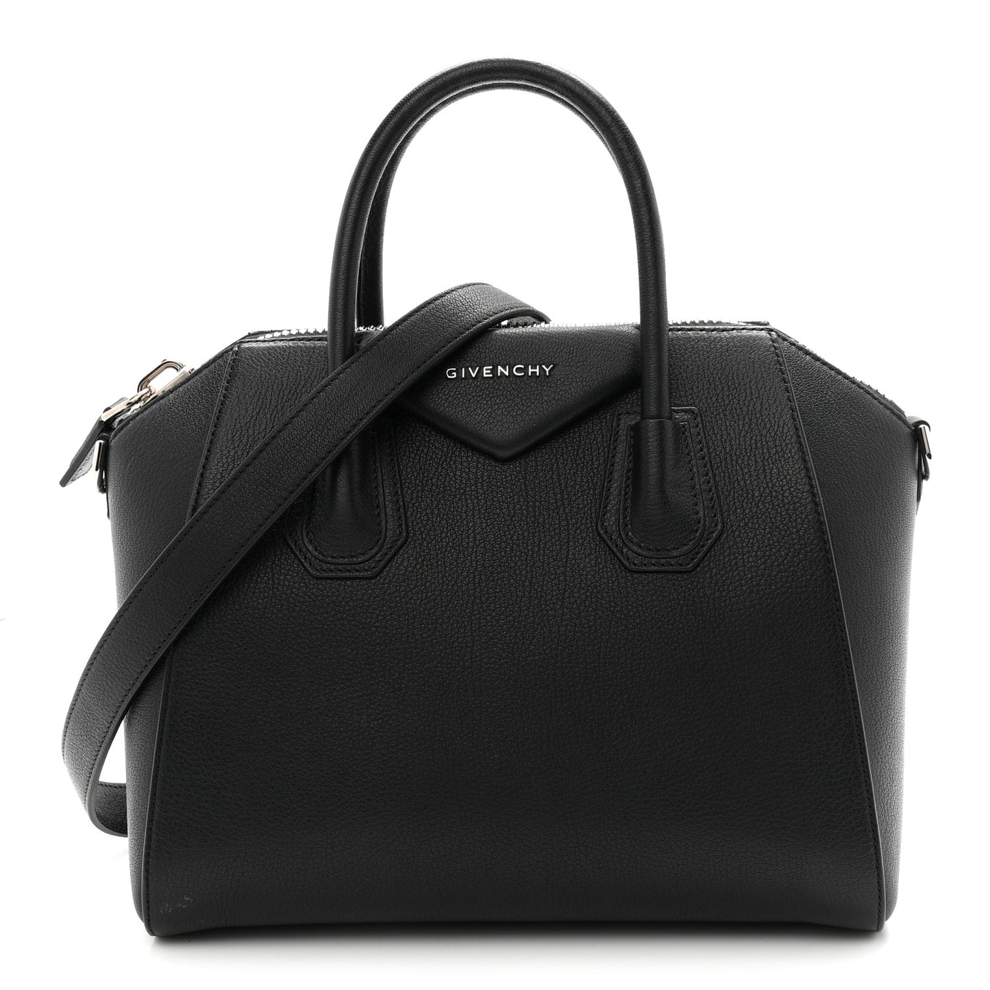 Sugar Goatskin Small Antigona Black