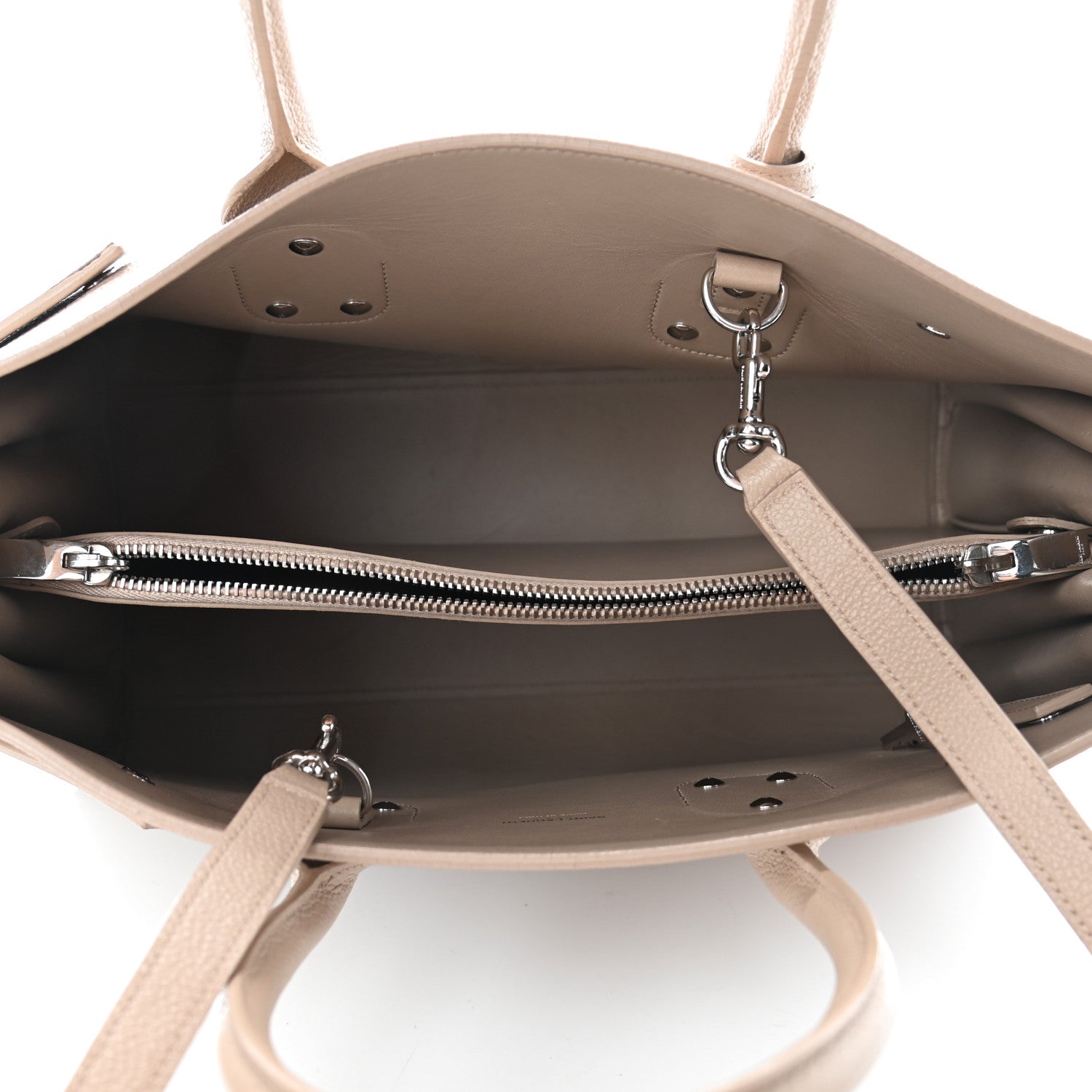 Saint Laurent Grained Calfskin Small Sac De Jour Nude Powder 4 of 4