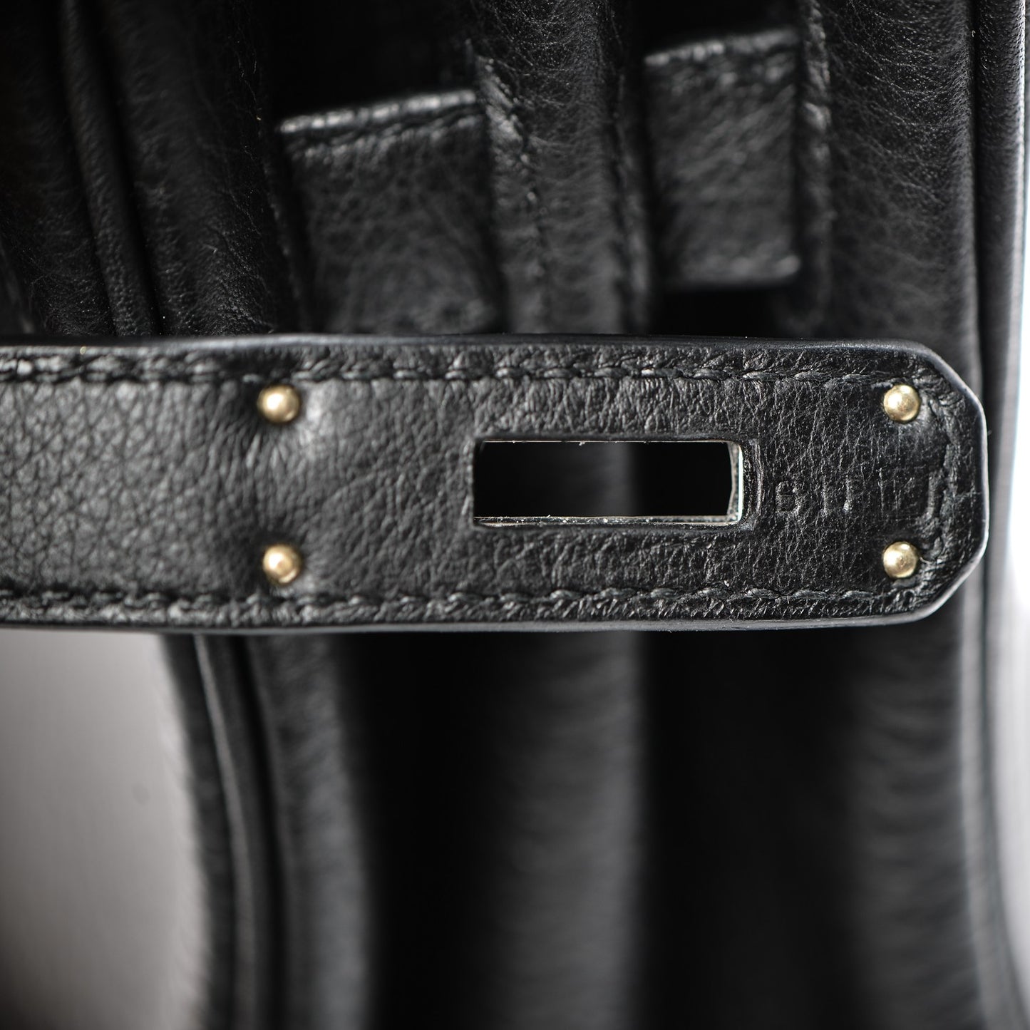 Togo Birkin 30 Black