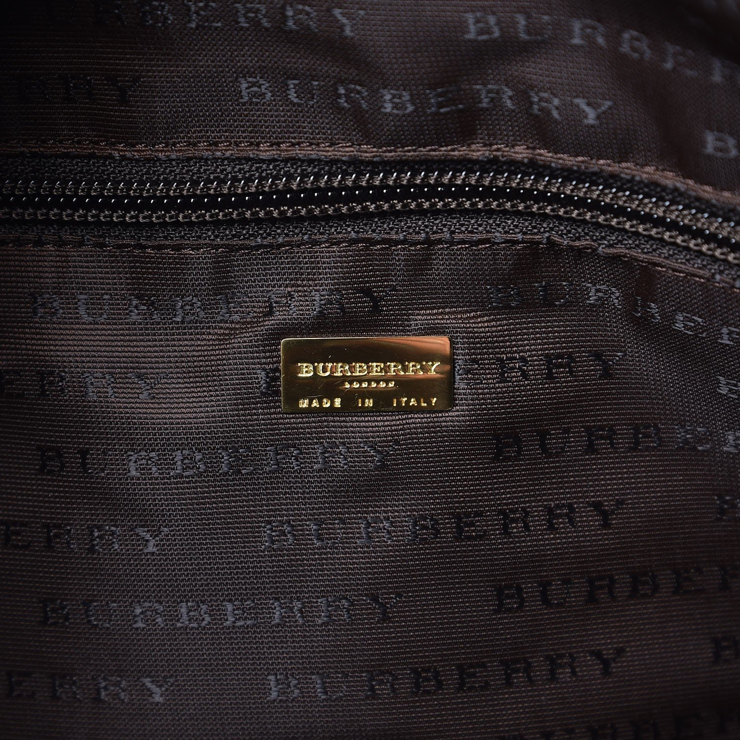 Burberry Haymarket Check Duffle Bag Brown 7 of 11
