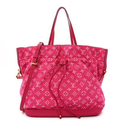 Louis Vuitton Denim Noefull MM Rose Indien 1 of 10