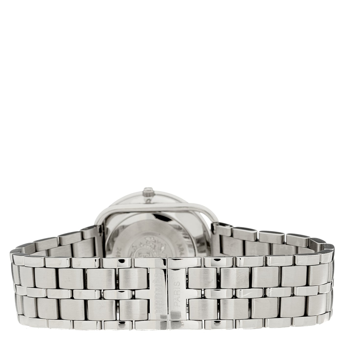 Stainless Steel 30mm Arceau Quartz Watch  White