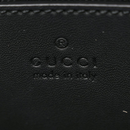 Gucci Denim Cuoio Harness GG Monogram Small Ophidia Dome Shoulder Bag Black Medium Grey 5 of 9