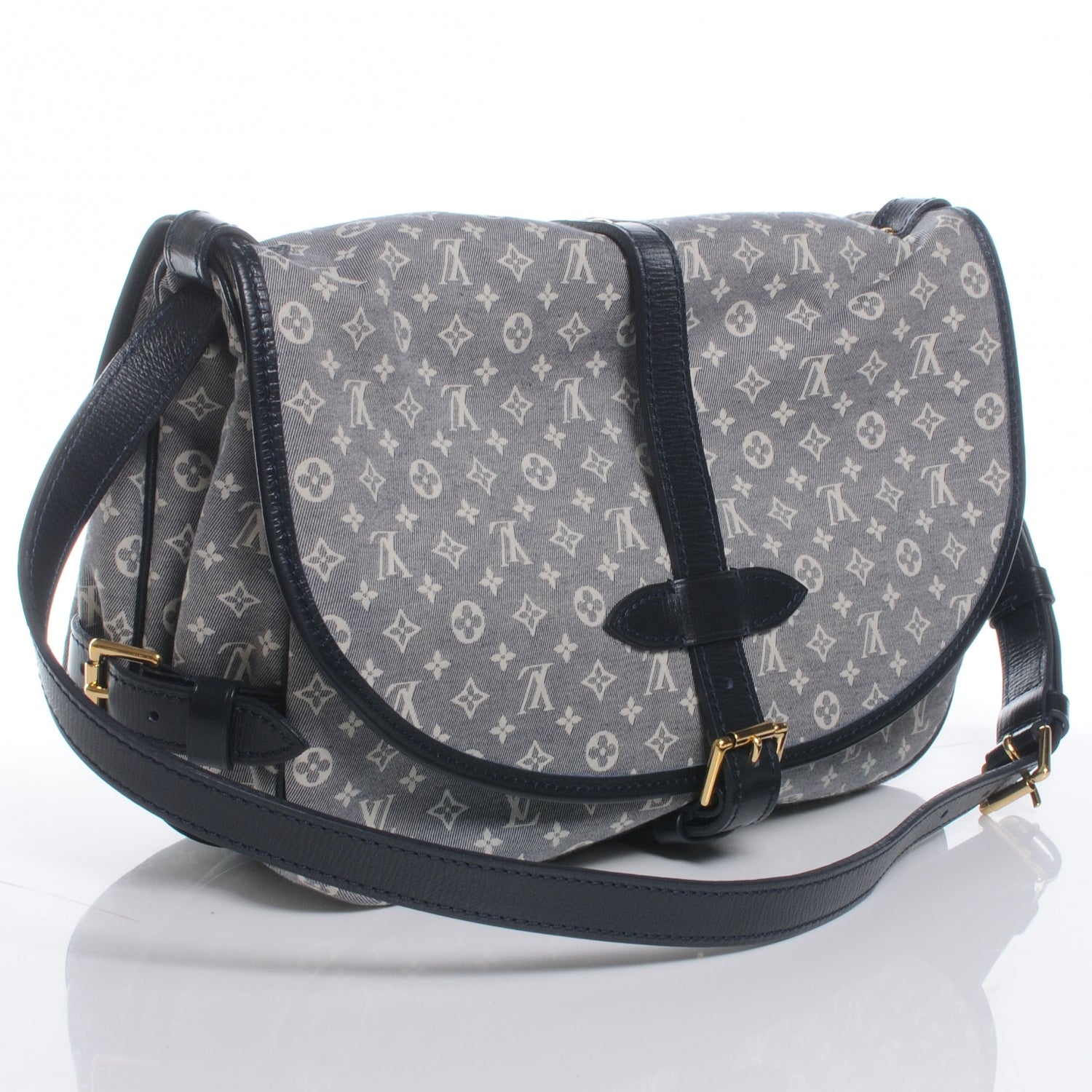 Louis Vuitton Monogram Idylle Saumur PM Encre 3 of 7