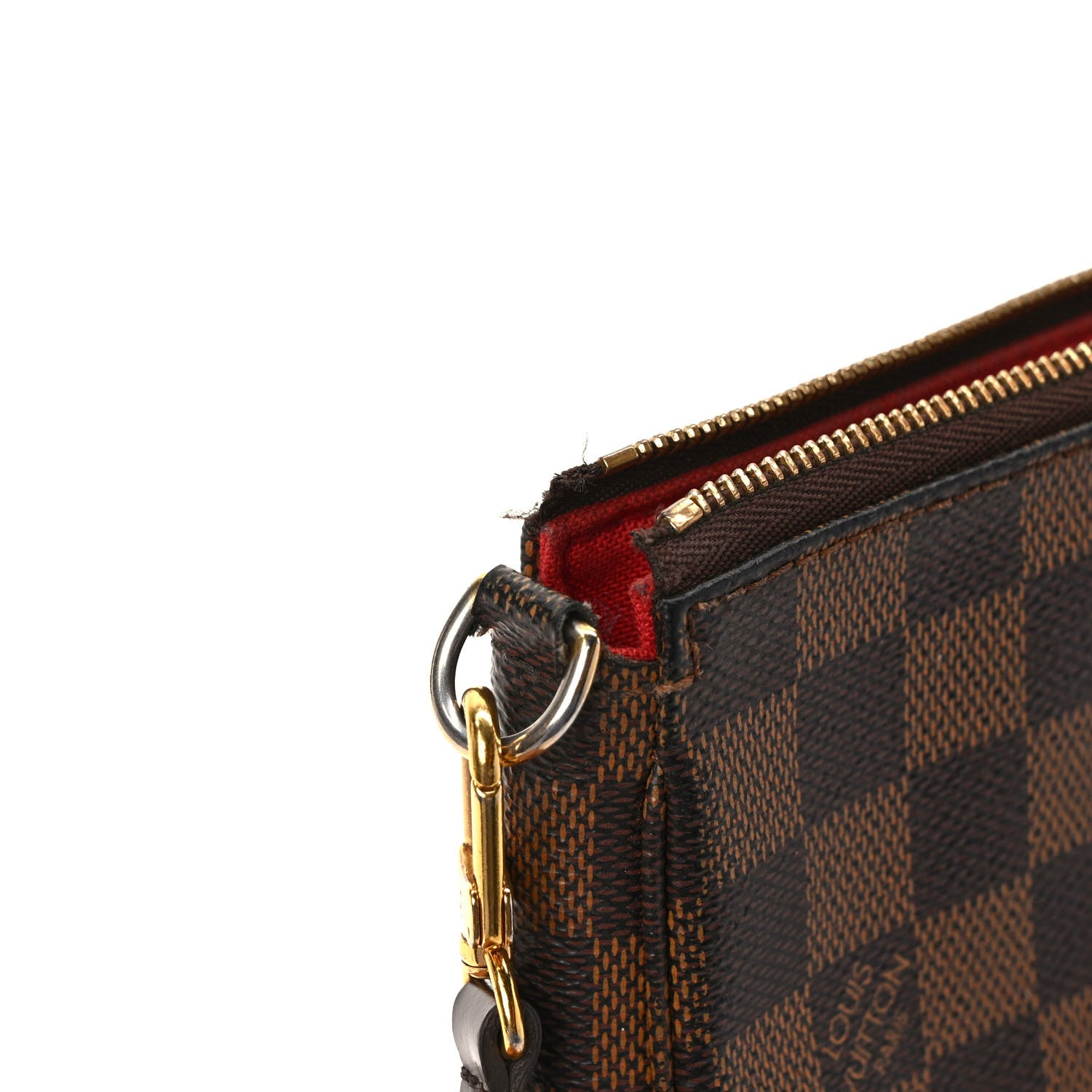 Louis Vuitton Damier Ebene Pochette Accessories NM 8 of 8