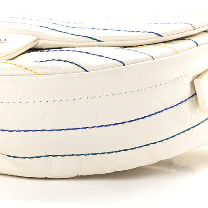 Chanel Distressed Calfskin Belt Bag White 9 of 9