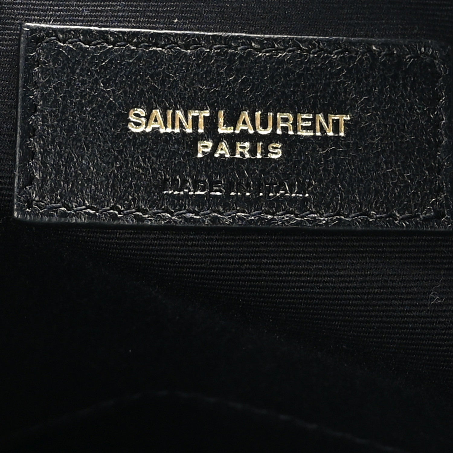 Saint Laurent Calfskin Matelasse Monogram Lou Camera Bag Black 6 of 9