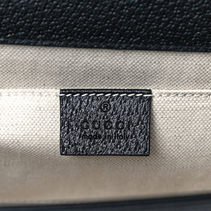 Gucci Dollar Calfskin Crystal Dionysus Clutch Wristlet Black Black Diamond 6 of 11