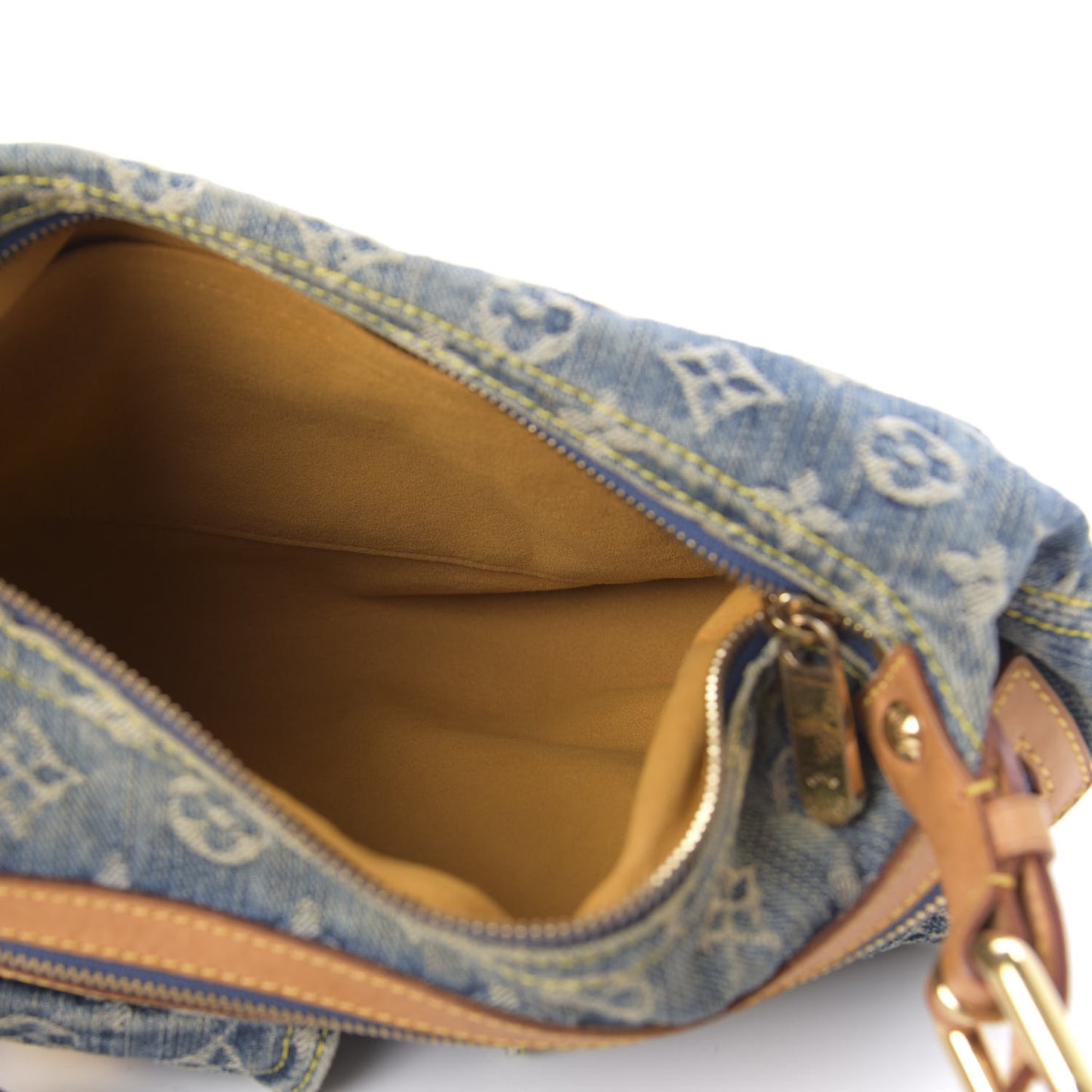 Monogram Denim Baggy PM Blue
