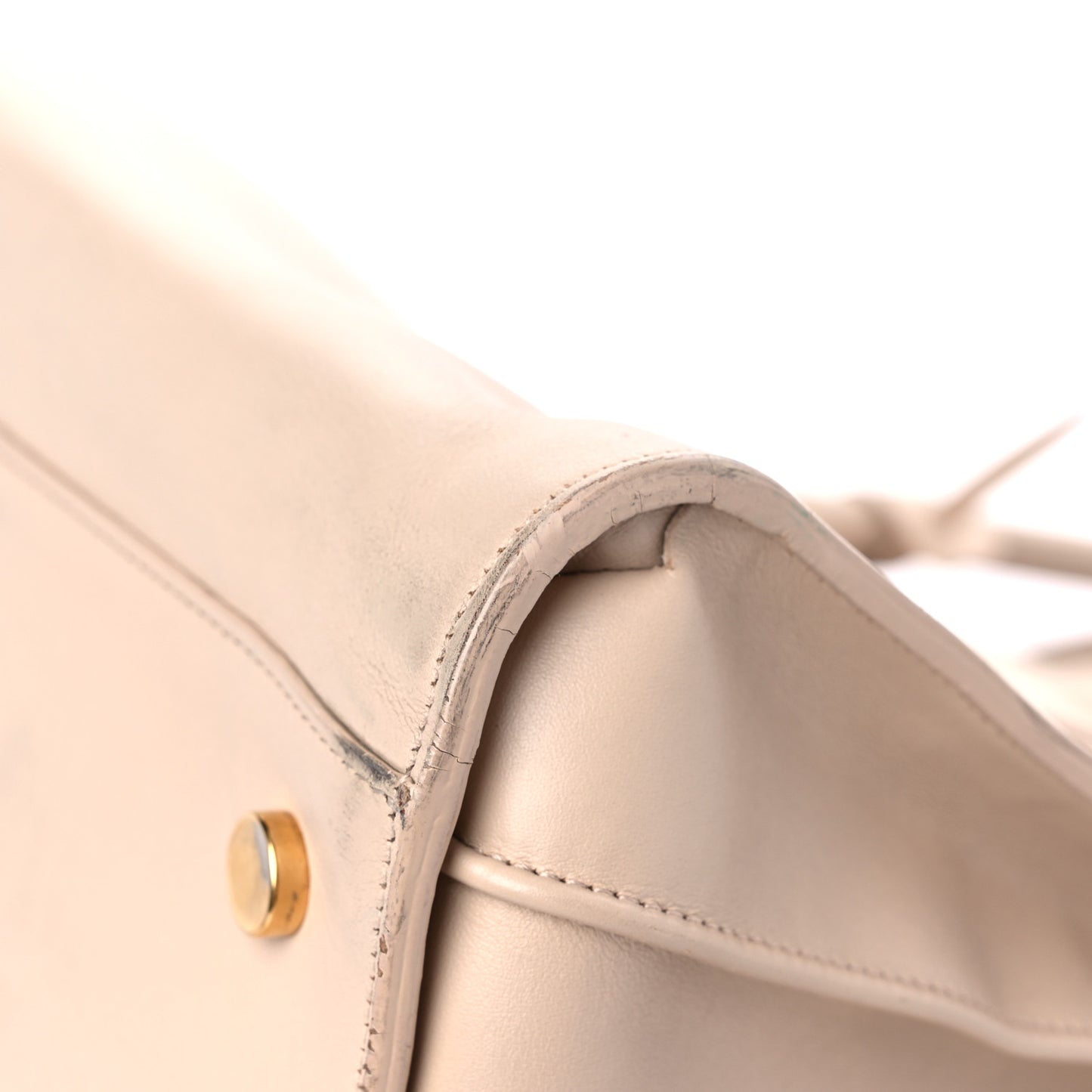 Calfskin Large Sac de Jour Carryall Nude Powder