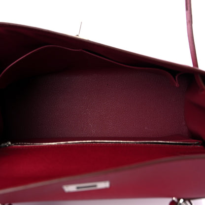 Hermes Epsom Kelly Sellier 32 Rubis 5 of 15