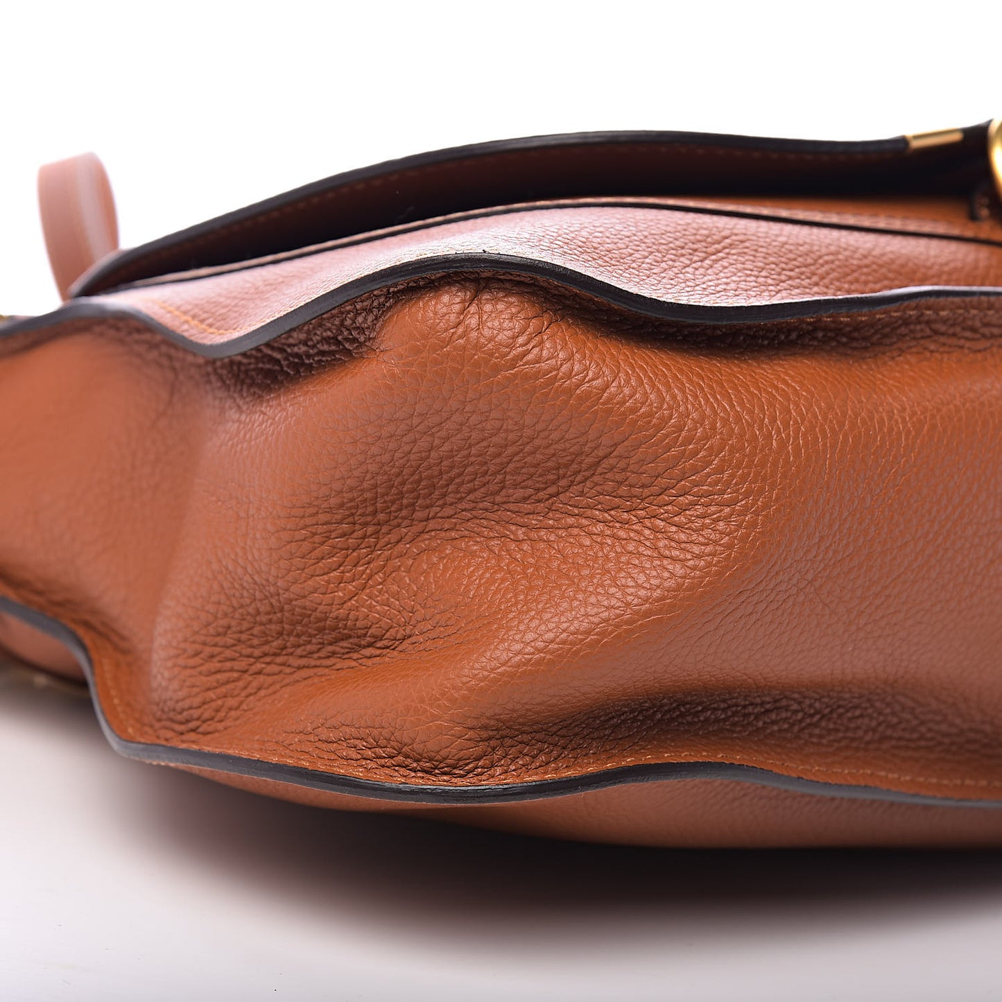 Calfskin Medium Marcie Satchel Tan