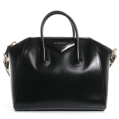 Givenchy Shiny Lord Calfskin Medium Antigona Black 1 of 11