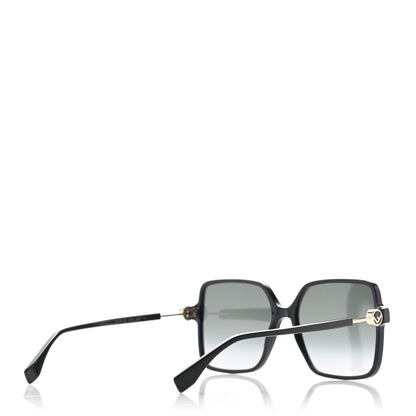 Fendi Square Sunglasses FF 0411/S Black 4 of 6