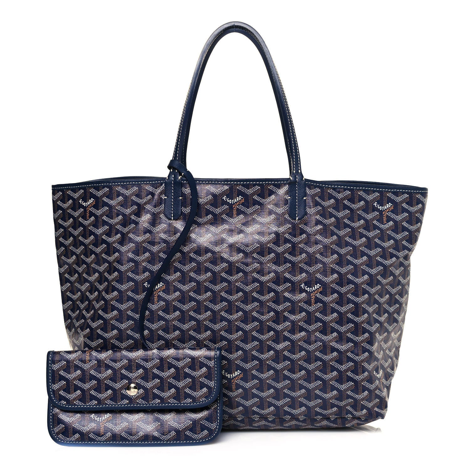 Goyard Goyardine Saint Louis PM Navy 1 of 10