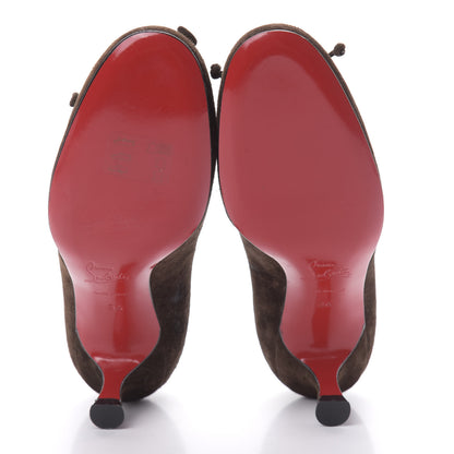Christian Louboutin Suede Neo Mars 45 Pumps 36 Brown 5 of 7