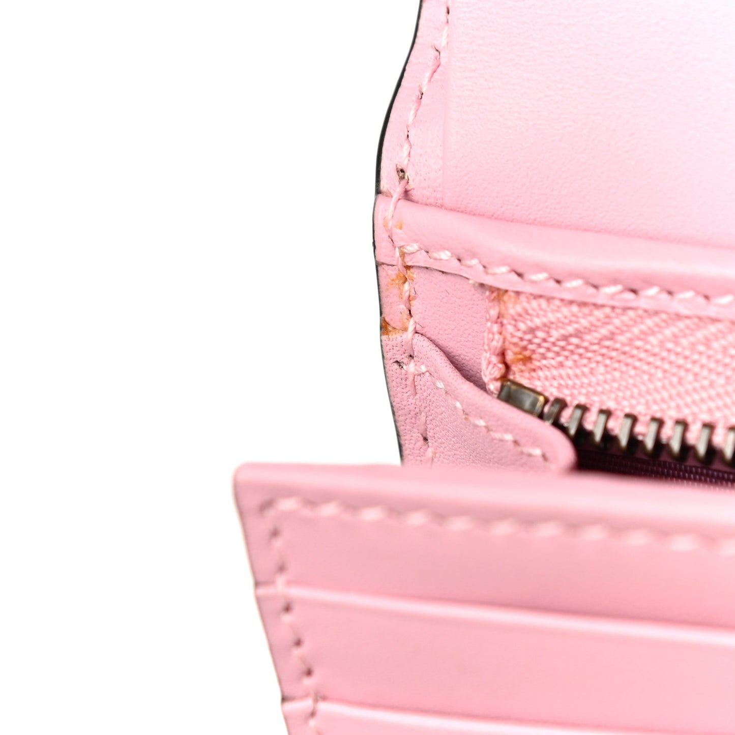 GG Supreme Monogram Strawberry Card Case
