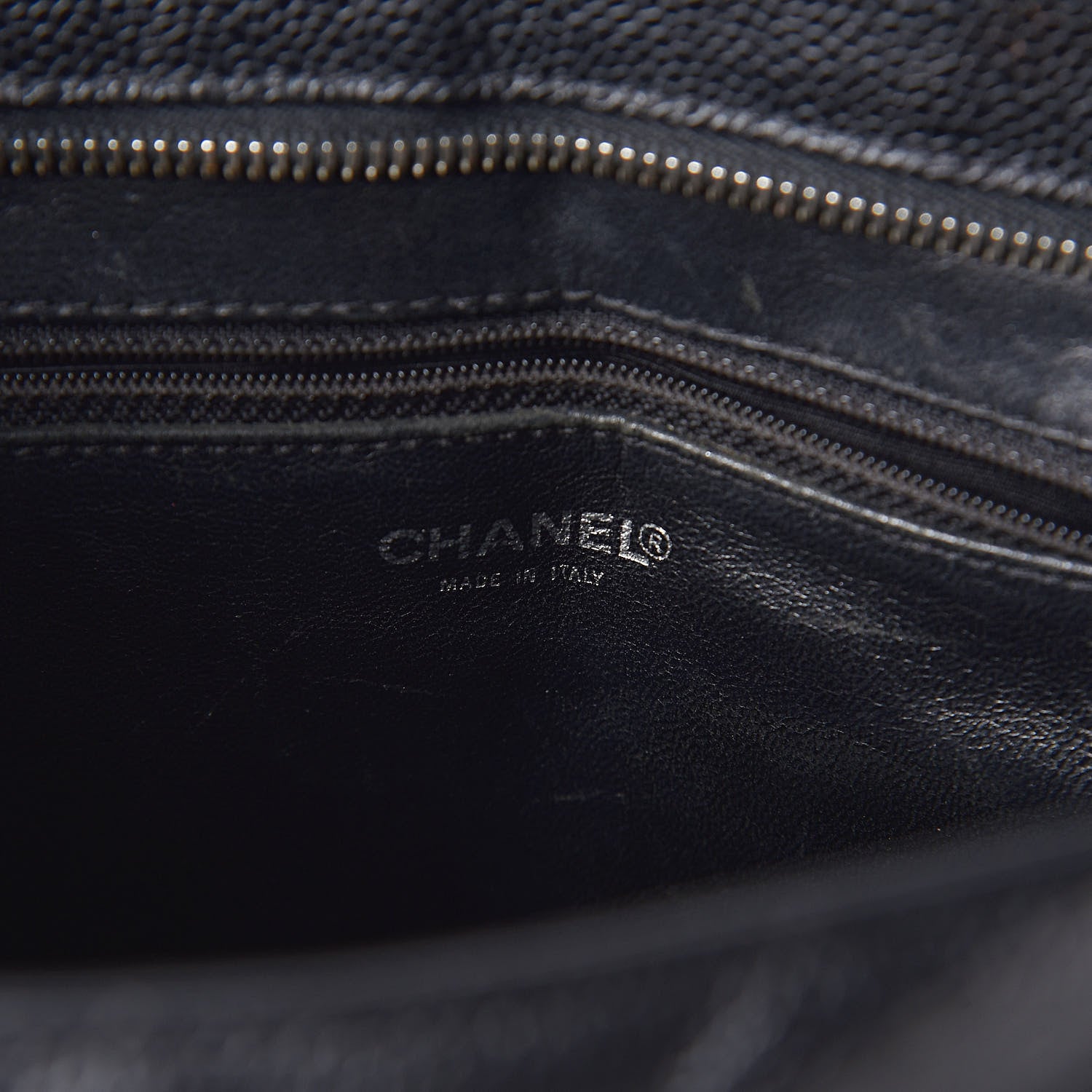 Chanel Caviar Quilted Medallion Tote Black 6 of 11