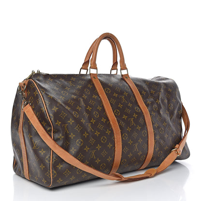 Louis Vuitton Monogram Keepall Bandouliere 55 3 of 14