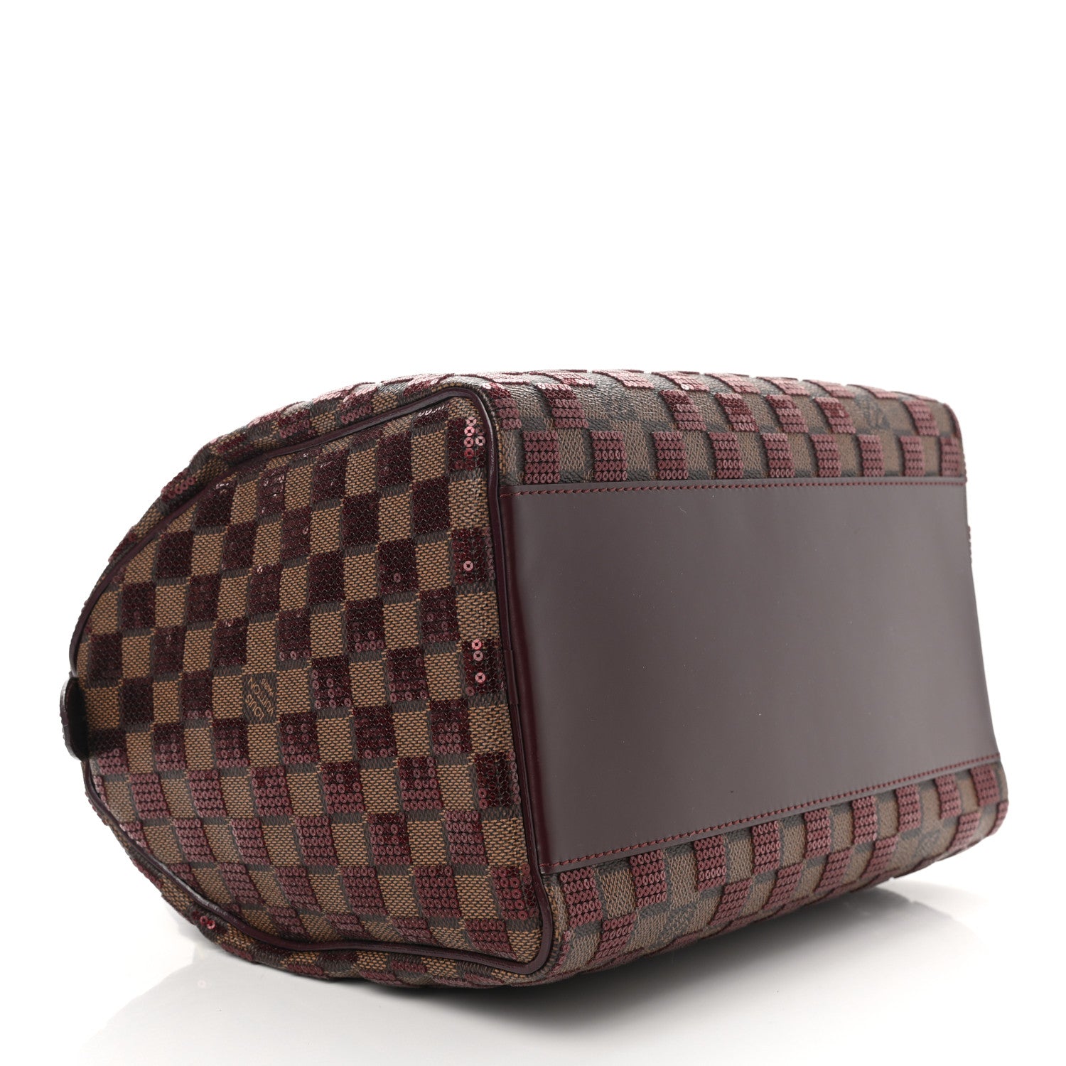 Louis Vuitton Damier Paillettes Speedy 30 Rouge 4 of 10