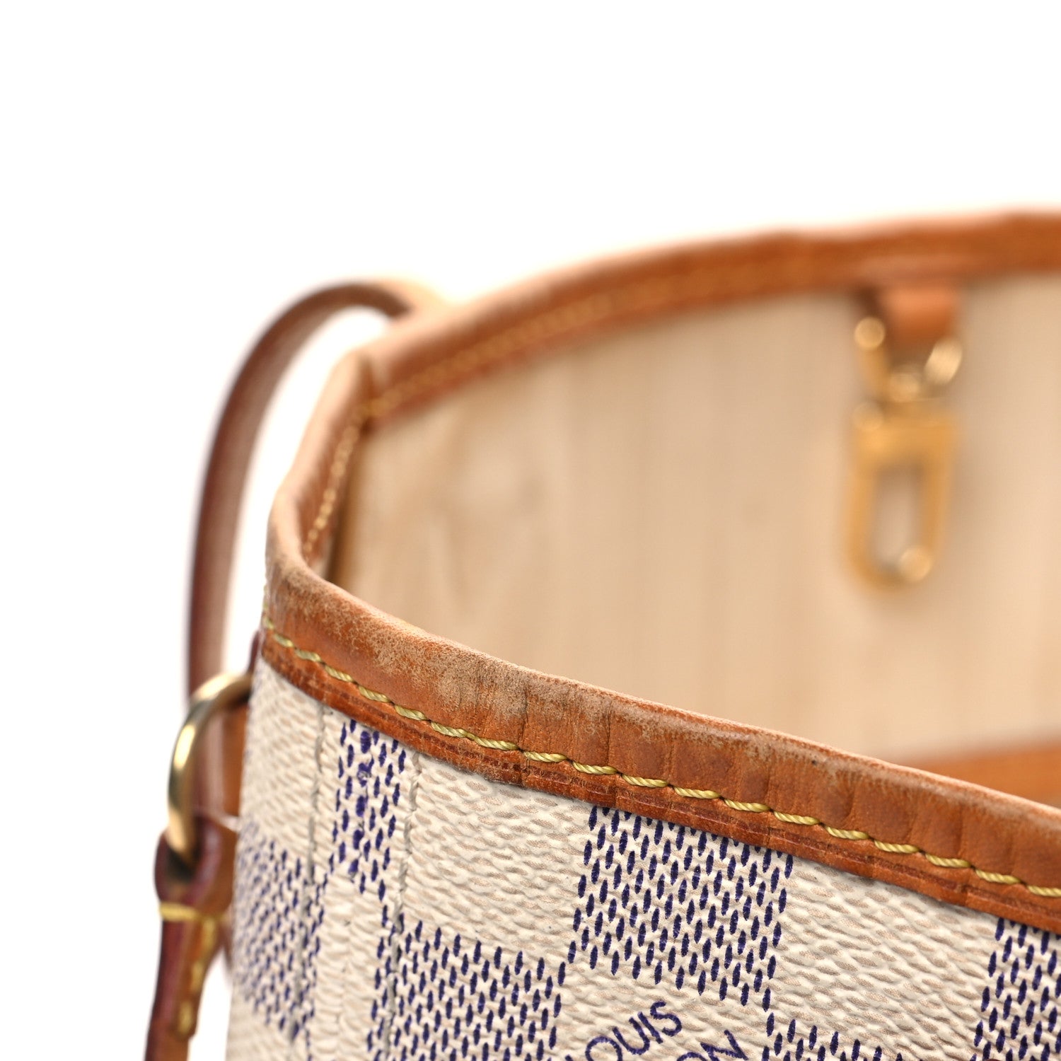 Louis Vuitton Damier Azur Neverfull PM 11 of 12
