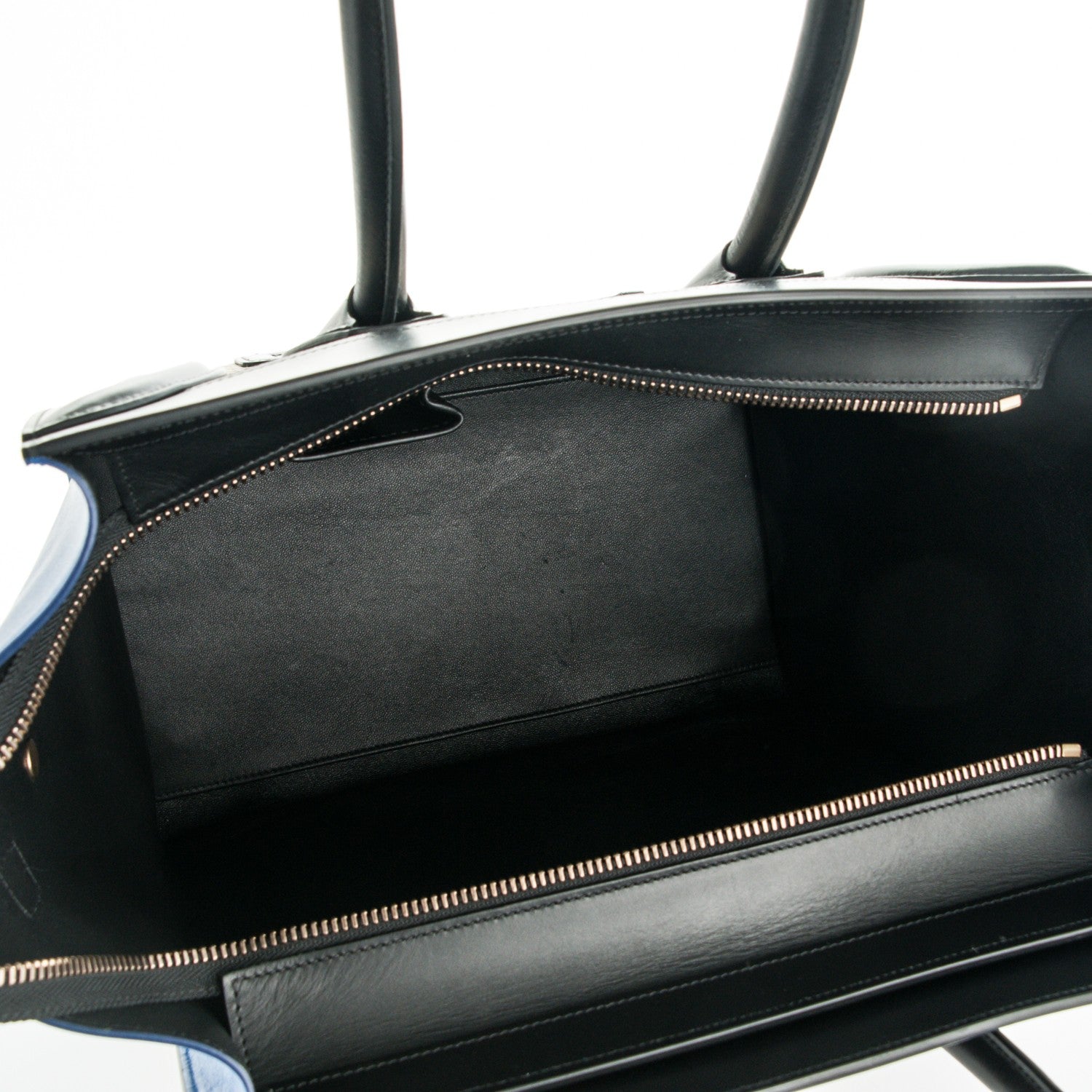Celine Elephant Calfskin Mini Tri-Color Luggage Beige 5 of 7