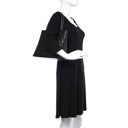 Chanel Caviar Quilted Medallion Tote Black 2 of 15