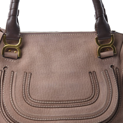 Chloe Nubuck Medium Marcie Satchel Desert Mauve 12 of 12
