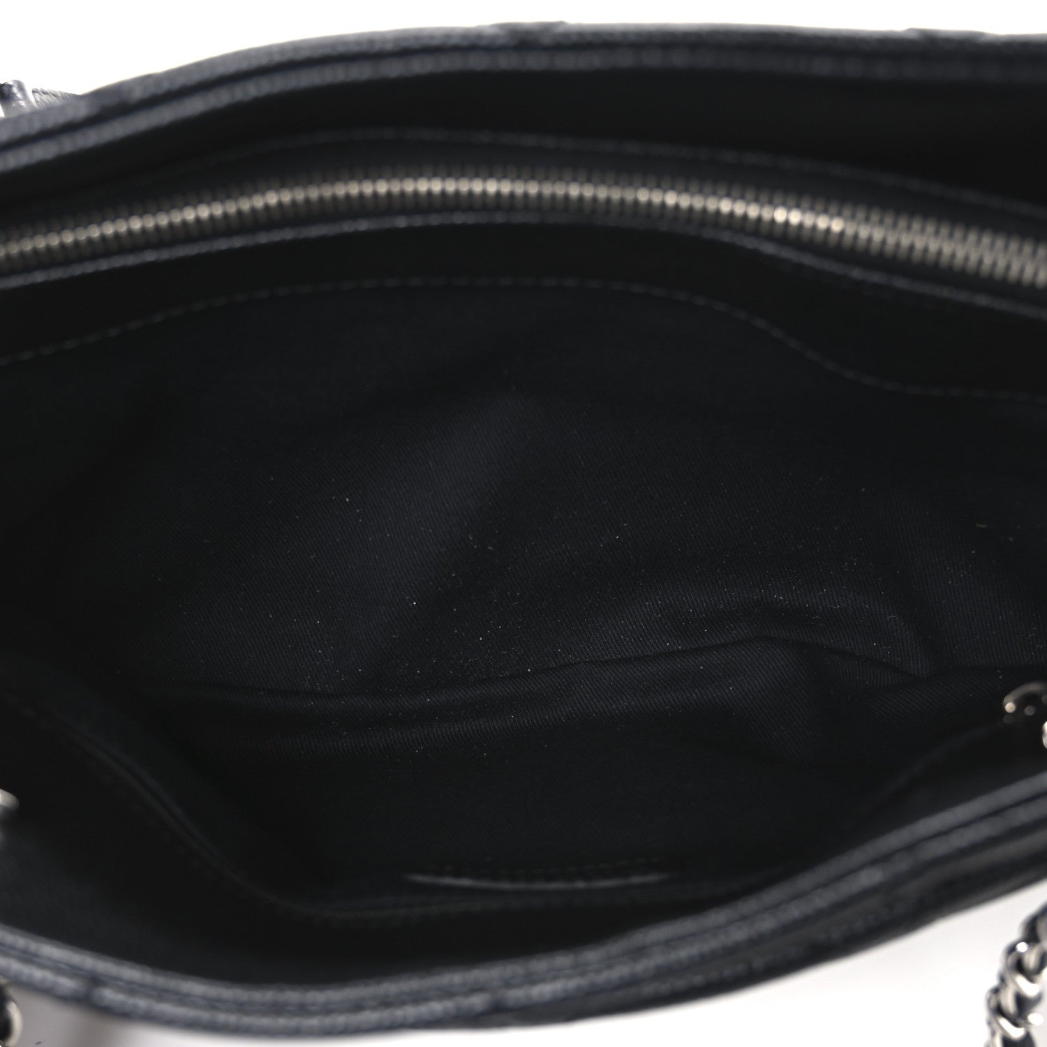 Chanel Caviar Quilted CC Timeless Soft Tote Black 5 of 10