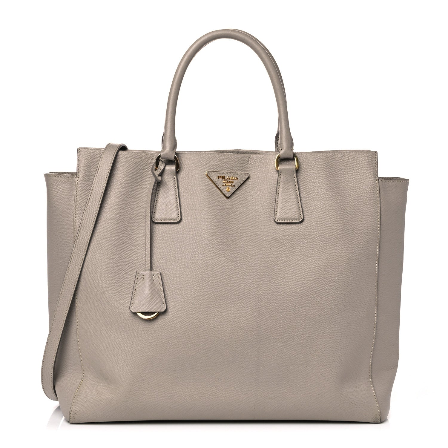 Prada Saffiano Shopping Tote Argilla 1 of 20