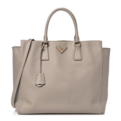 Prada Saffiano Shopping Tote Argilla 1 of 20
