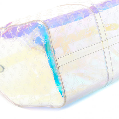Louis Vuitton PVC Monogram Keepall Bandouliere 50 Iridescent Prism 6 of 7