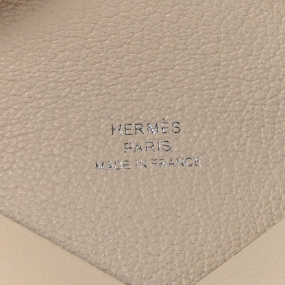 Hermes Swift Aviatrice Printed Calvi Card Case Nata 6 of 8