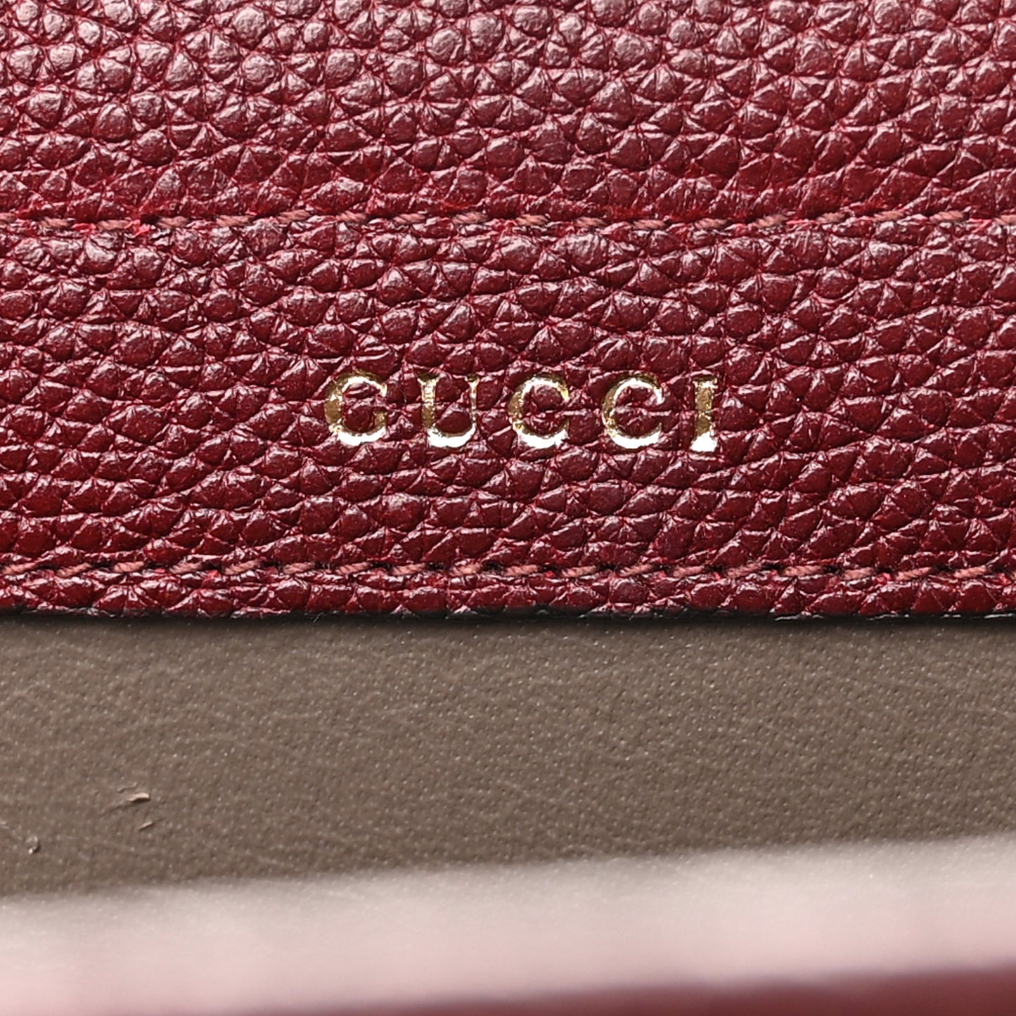 Grainy Calfskin Medium Zumi Top Handle Bag Vintage Bordeaux