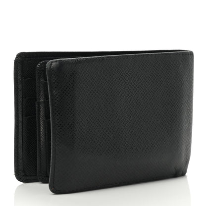 Louis Vuitton Taiga Slender Wallet Black 3 of 9