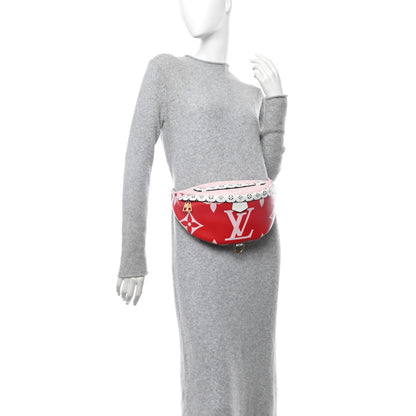 Louis Vuitton Monogram Giant Bumbag Rouge 2 of 10