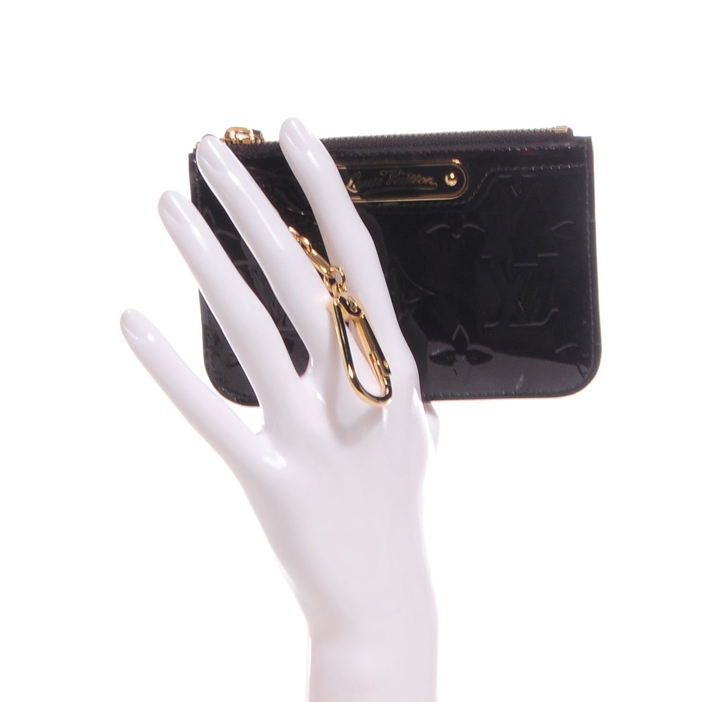 Vernis Key Pouch Amarante