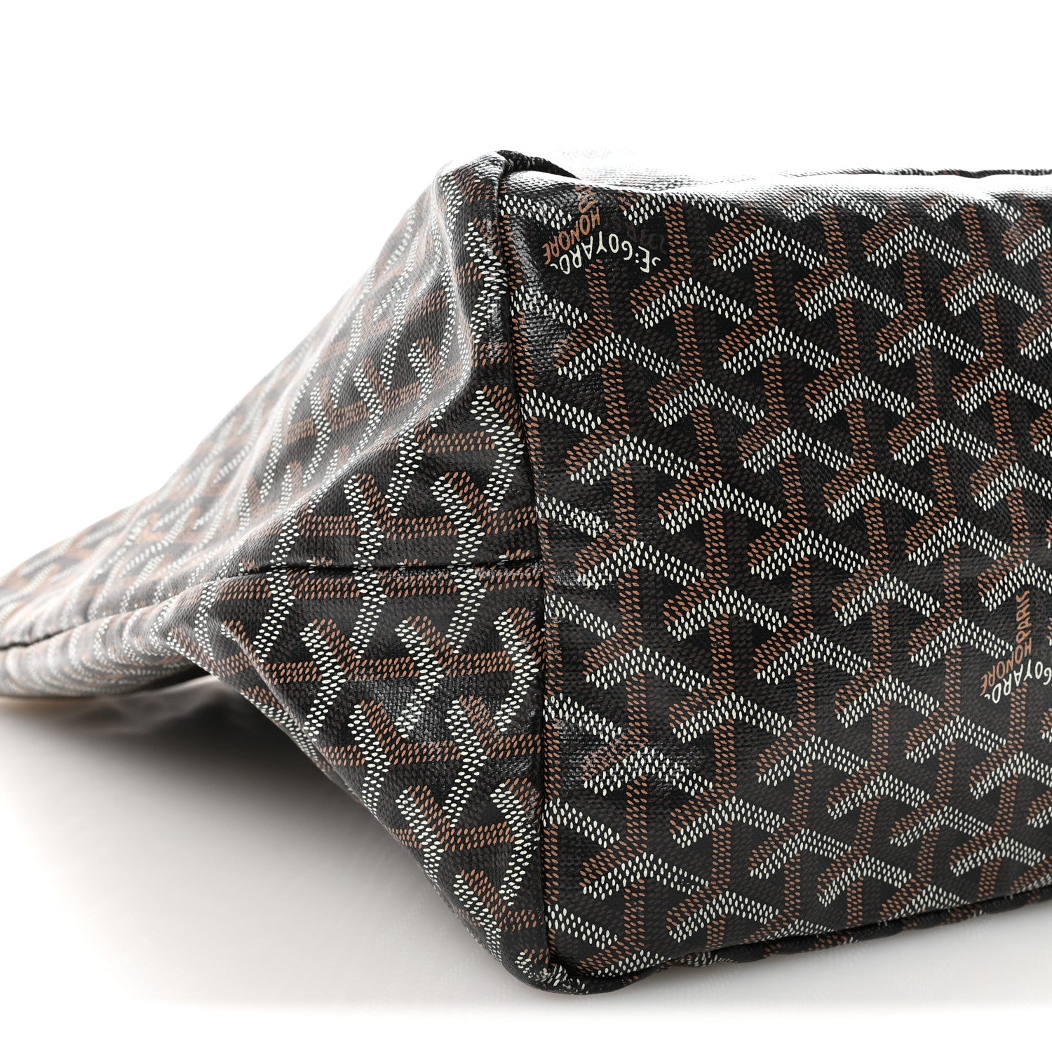 Goyard Goyardine Saint Louis GM Black Black 8 of 9
