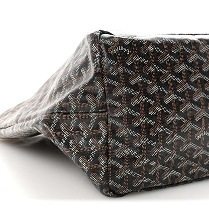 Goyard Goyardine Saint Louis GM Black Black 8 of 9