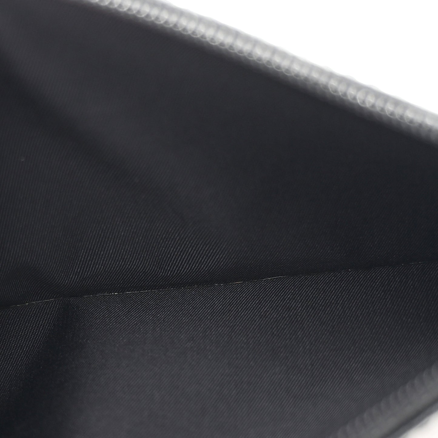 Coated Canvas Stitched XL Paris Biarritz Tote Black