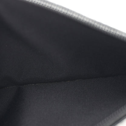 Chanel Coated Canvas Stitched XL Paris Biarritz Tote Black 8 of 14