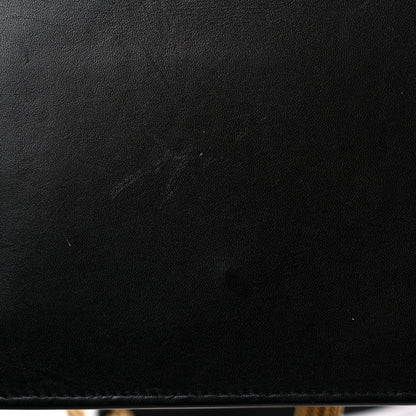 Saint Laurent Smooth Calfskin Classic Monogram Kate Tassel Chain Wallet Black 12 of 14