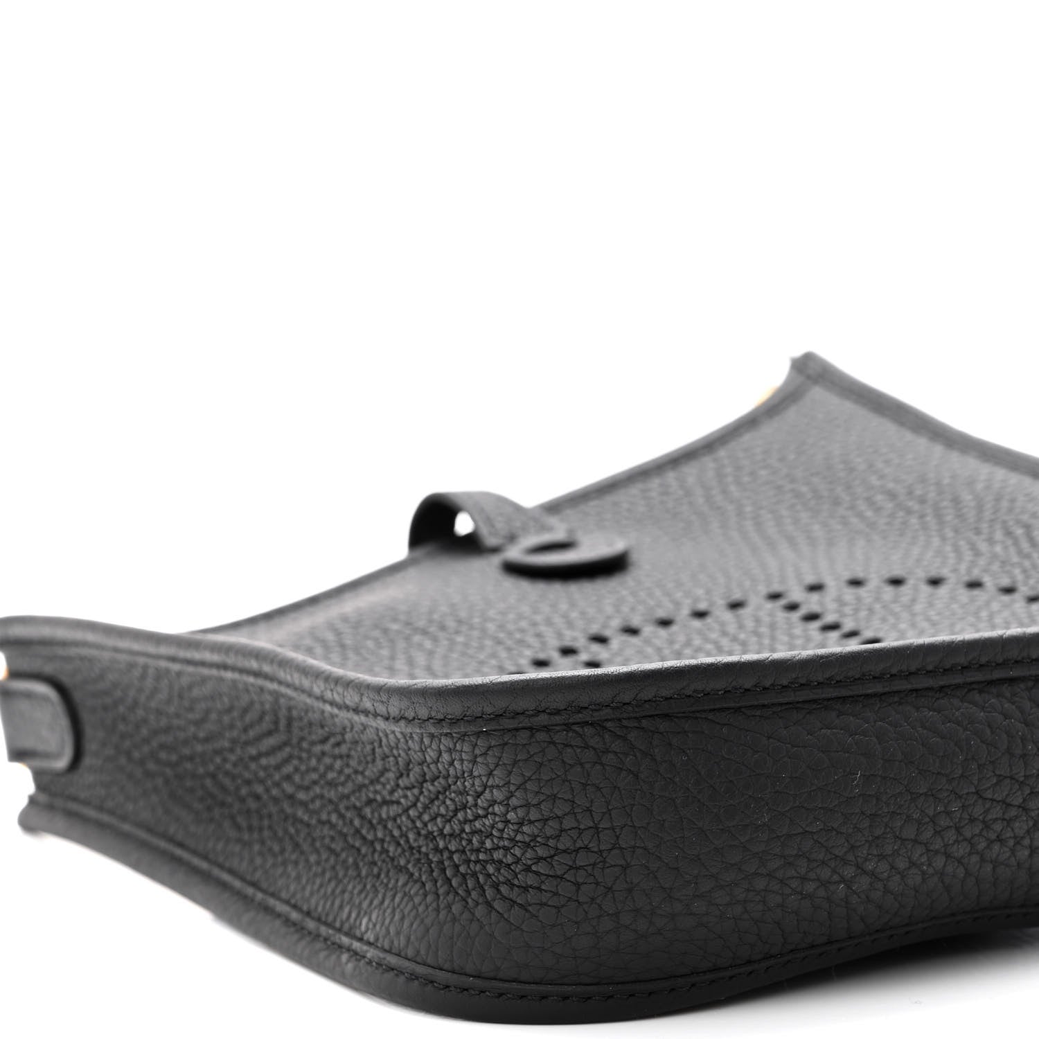 Hermes Taurillon Clemence Evelyne TPM Black 9 of 10