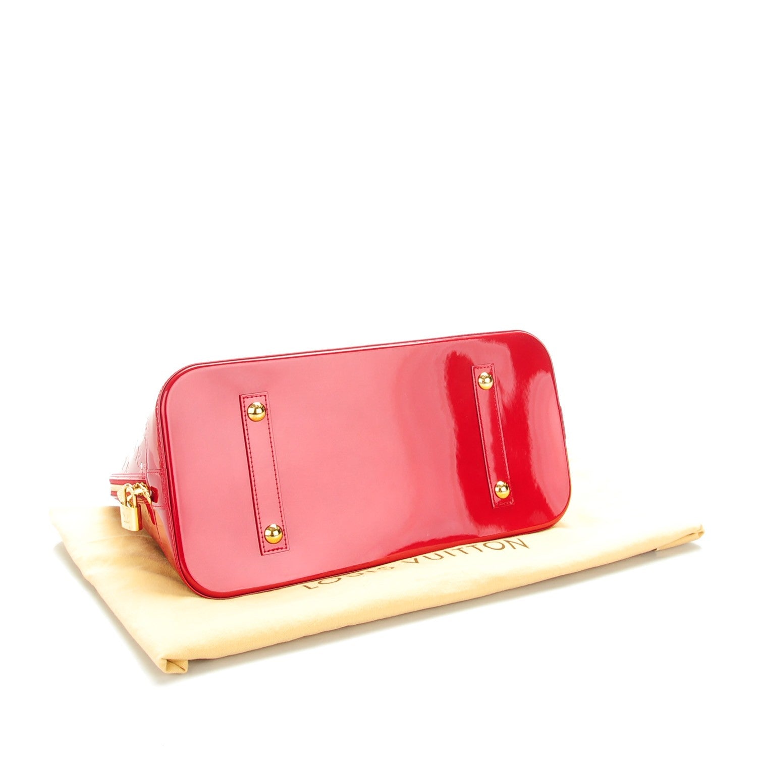 Louis Vuitton Vernis Alma GM Pomme D'Amour 4 of 7